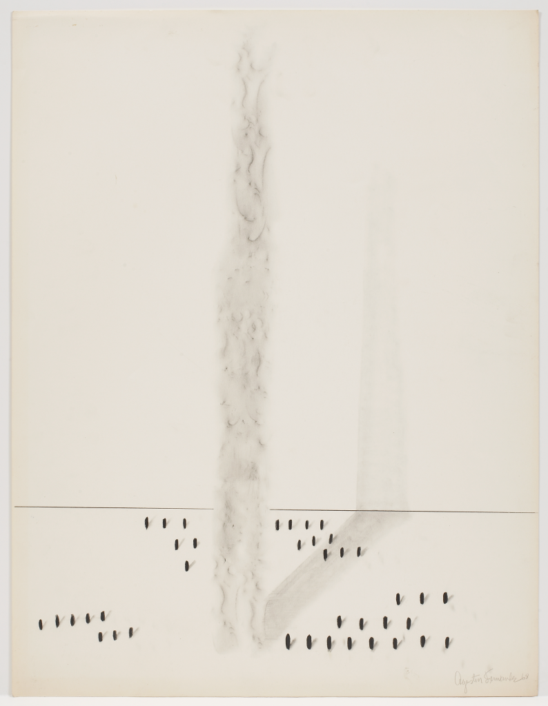 Untitled, 1968, graphite on paper, 30 x 22 in